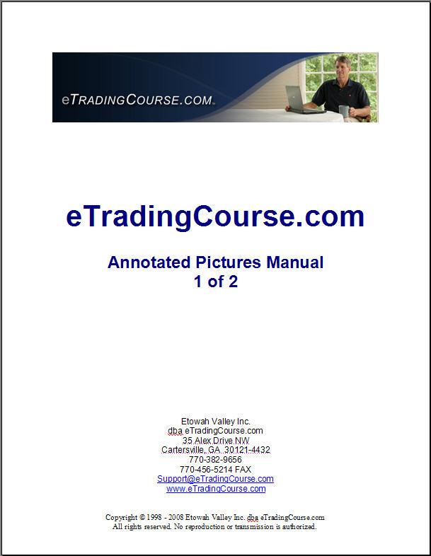 eTradingCourse Annotated Chart Pictures Manual 1 of 2